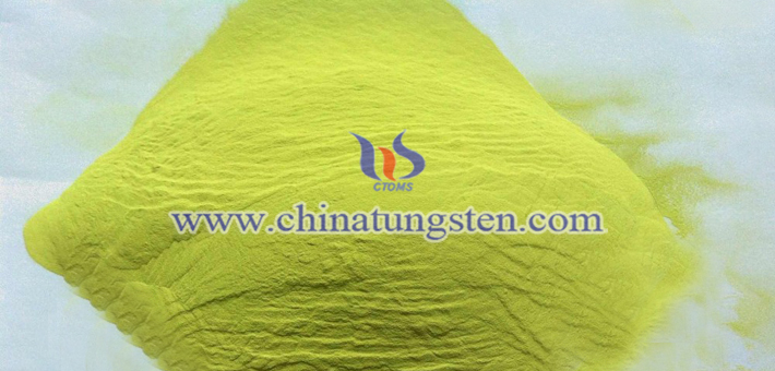 doped yellow tungsten oxide picture