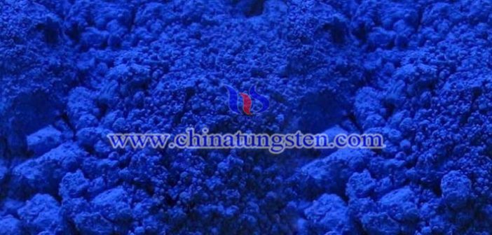 high purity blue tungsten oxide picture