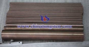 tungsten copper rod picture