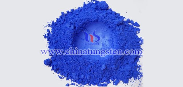 coarse blue tungsten oxide picture