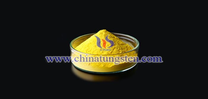 grade 1 yellow tungsten oxide Chinatungsten picture