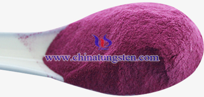 nano grain size violet tungsten oxide Chinatungsten picture