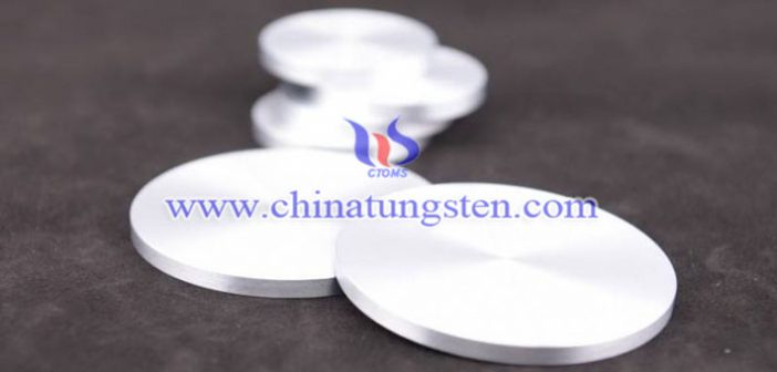 tungsten copper disc picture