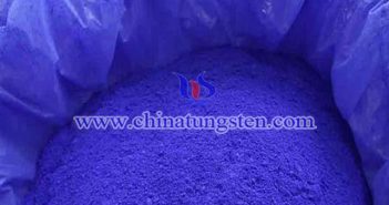 violet nano tungsten oxide picture