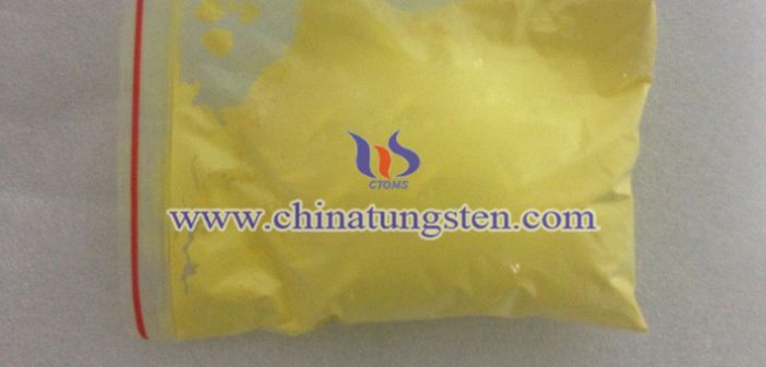 nano grain size tungstic acid Chinatungsten picture