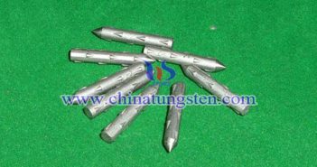 tungsten alloy nail fishing sinker picture