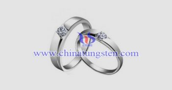 tungsten alloy wedding rings picture