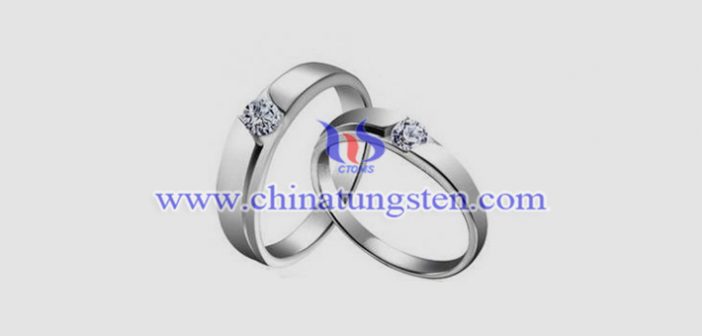 tungsten alloy wedding rings picture