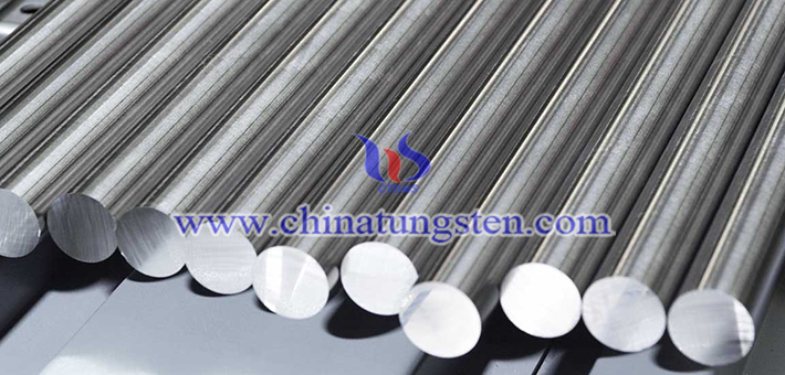 90W-6Ni-4Cu tungsten alloy rod picture