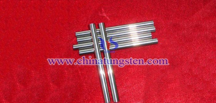 92.5W-Ni-Fe-Mo tungsten alloy rod picture