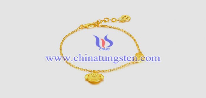 gold plated tungsten alloy Chinese zodiac bracelet picture