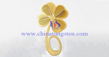 gold plated tungsten alloy bookmark picture