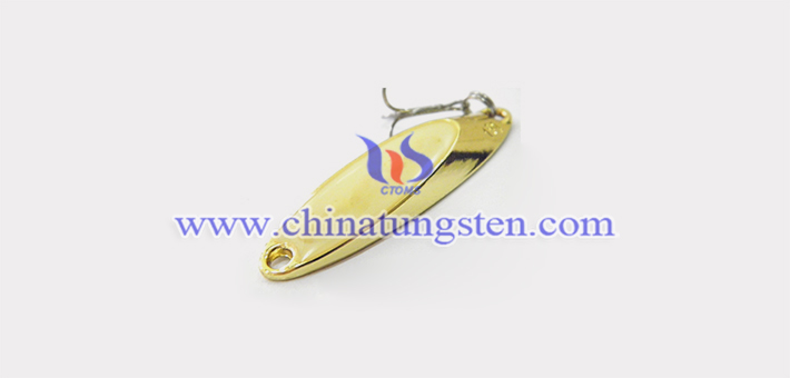 gold plated tungsten alloy fishing weight picture