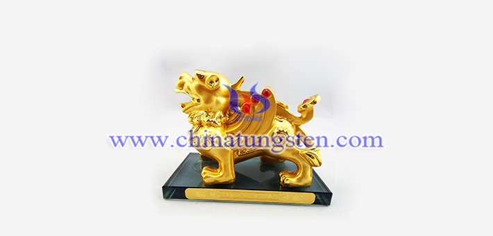 gold plated tungsten alloy ornament picture