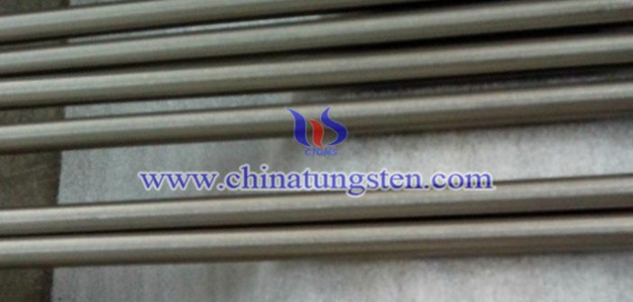 90W7.1Ni2.9Fe tungsten alloy rod picture