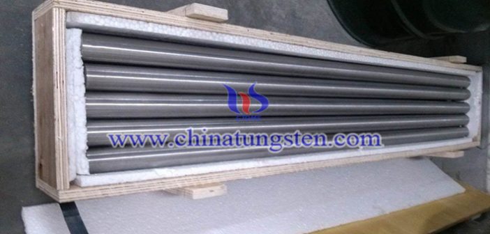 91.5W5.7Ni2.8Fe tungsten alloy rod picture