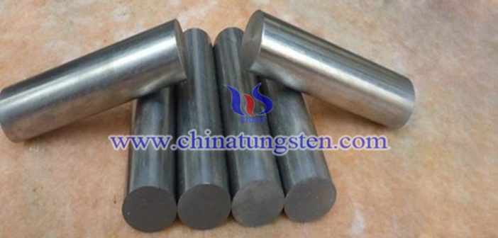 92.5W-5Ni-2.5Fe tungsten alloy rod picture