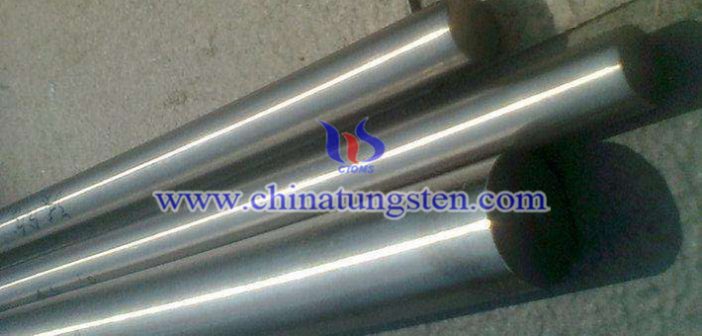 92.5W6.6Ni0.9Fe tungsten alloy rod picture