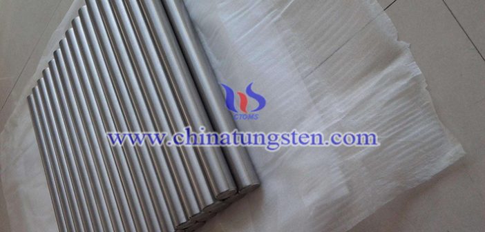 95W3.6Ni1.4Fe tungsten alloy rod picture