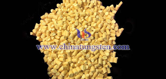 nano yellow tungsten oxide applied for ceramic microsphere picture