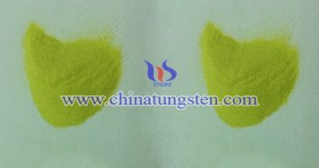 nano yellow tungsten oxide applied for thermal insulating glass image