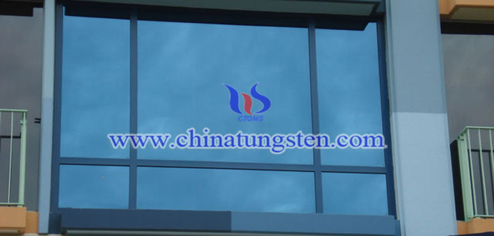 nano yellow tungsten oxide applied for thermal insulation film picture