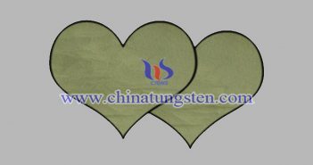 nano yellow tungsten oxide applied for thermal insulation paper image