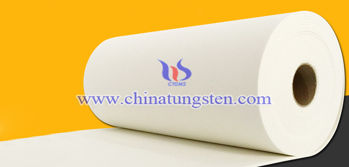 nano yellow tungsten oxide applied for thermal insulation paper picture