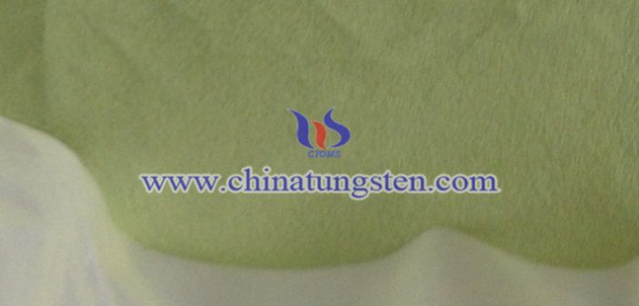 nano yellow tungsten oxide powder applied for thermal insulation dispersion image