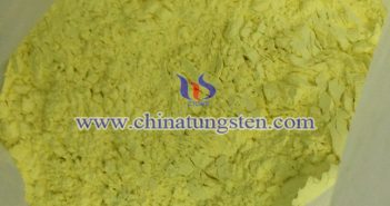 nano yellow tungsten oxide powder applied for thermal insulation dispersion liquid image