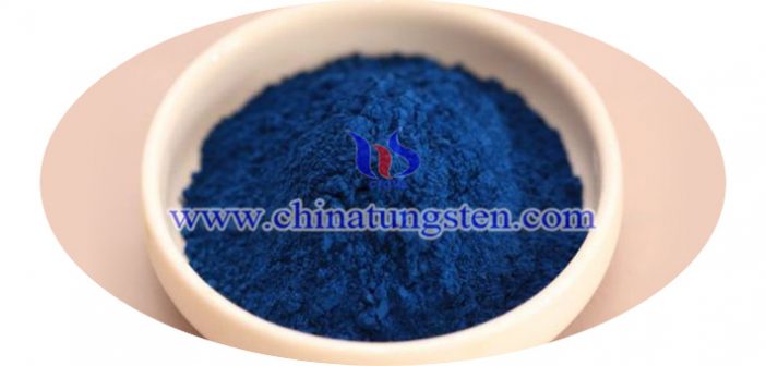 transparent thermal insulation material blue tungsten oxide nanopowder image