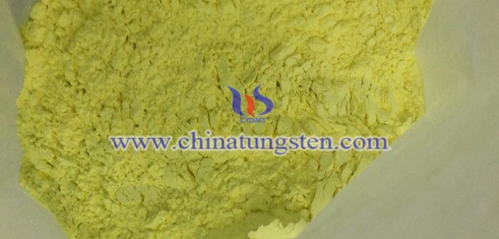 transparent thermal insulation nanopowder tungsten trioxide nanopowder image