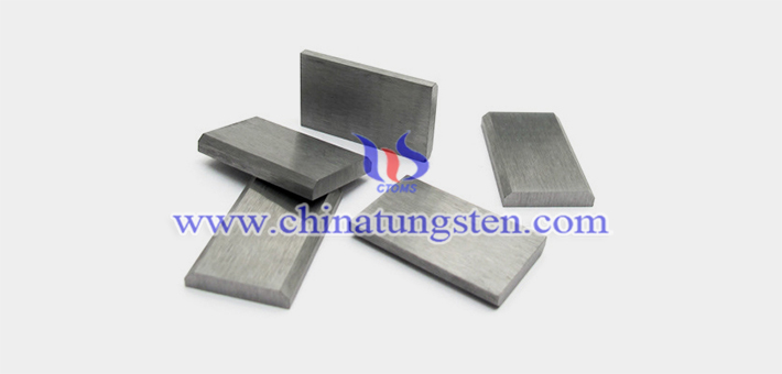 92.5W-Ni-Fe-Mo tungsten alloy block picture