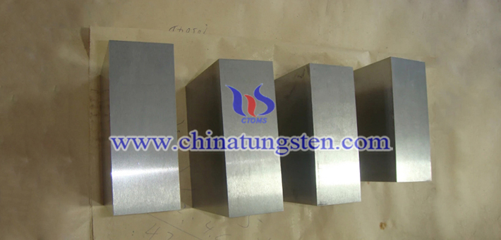 AMS 7725E class3 tungsten alloy block picture