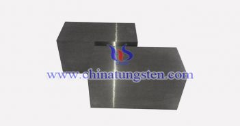 ASTM B777-99 class3 tungsten alloy block picture