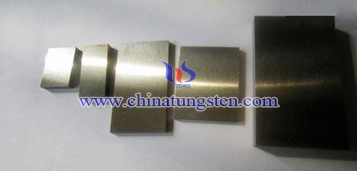 Anviloy 4000 tungsten alloy block picture