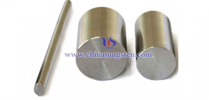 heavy tungsten alloy bar picture