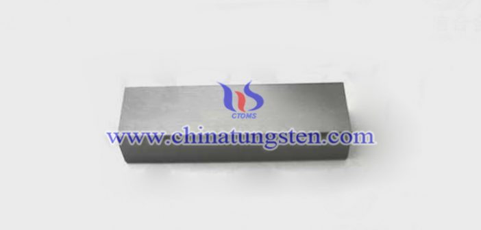 high precision tungsten alloy block picture