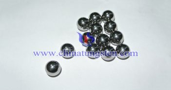 high specific gravity tungsten alloy ball picture