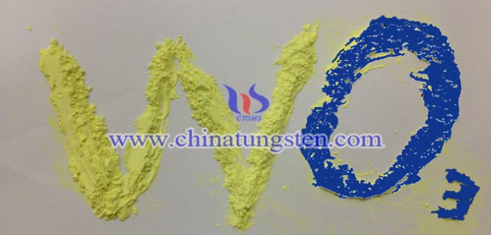 infrared thermal insulation nano material nano tungsten oxide image