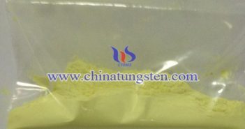 infrared ultraviolet shielding material nano grain size yellow tungsten oxide image