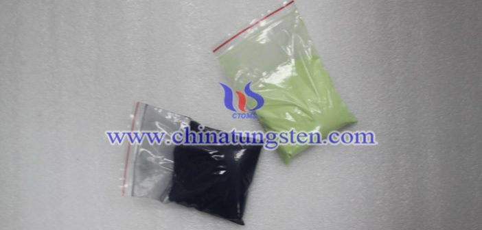 nano grain size yellow tungsten oxide applied for thermal insulation film image