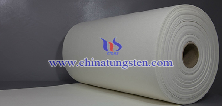 nano grain size tungsten trioxide applied for thermal insulation paper picture