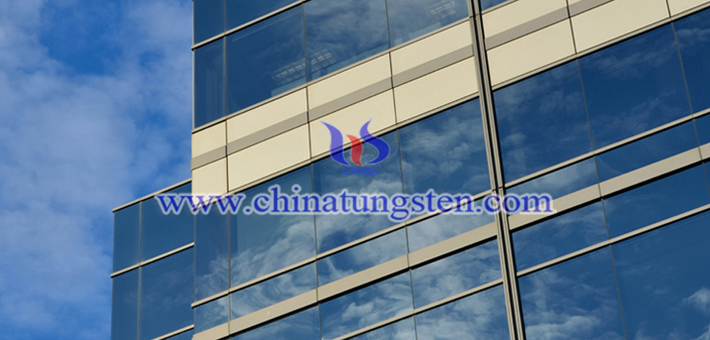 nano grain size yellow tungsten oxide applied for window heat insulation film picture