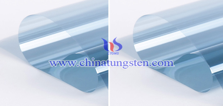 transparent thermal insulation material nano tungsten oxide picture