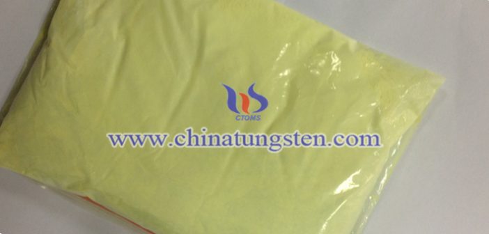 transparent thermal insulation nanopowder tungsten oxide image