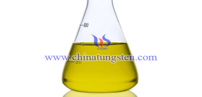 tungsten oxide applied for thermal insulation dispersion liquid picture