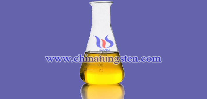 tungsten oxide nanopowder applied for thermal insulation dispersion liquid picture