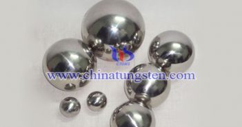 92.5W-5.4Ni-2.1Fe tungsten alloy ball picture