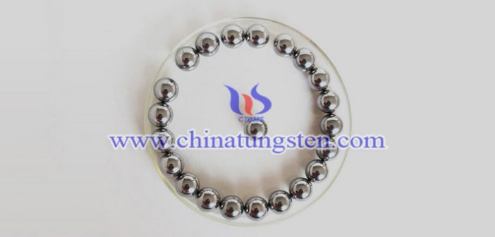 92.5WNiFe tungsten alloy ball picture